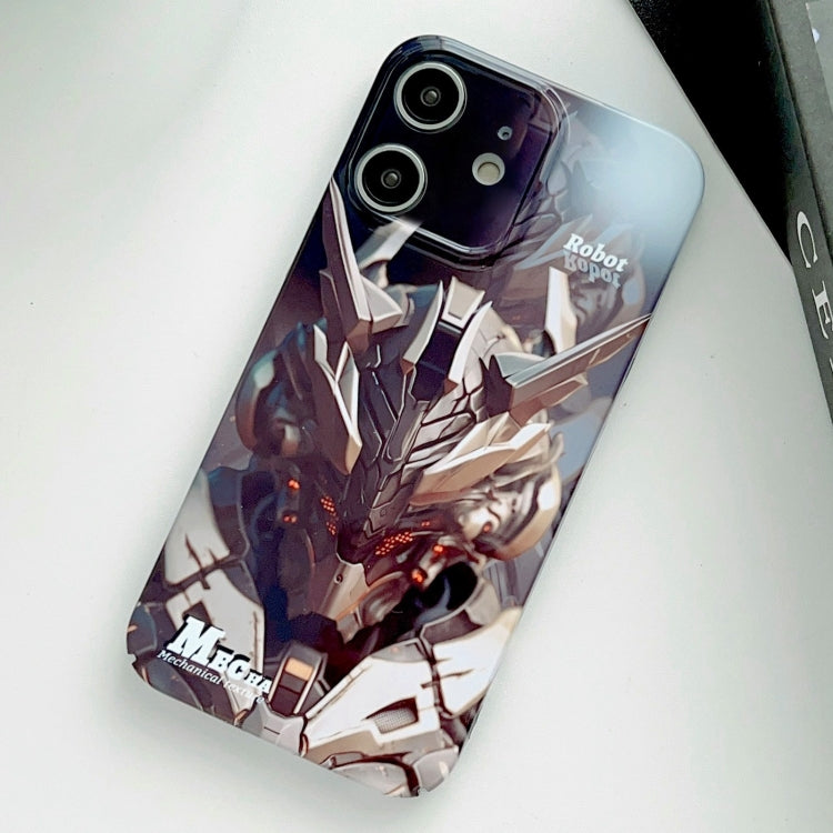 Painted Pattern Precise Hole PC Phone Case, For iPhone 12