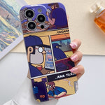 Painted Pattern Precise Hole PC Phone Case, For iPhone 12 Pro