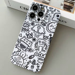 Painted Pattern Precise Hole PC Phone Case, For iPhone 11 Pro Max