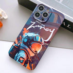 Painted Pattern Precise Hole PC Phone Case, For iPhone 11 Pro Max