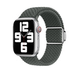 Nylon Loop Magnetic Buckle Watch Band, For Apple Watch 7 41mm, For Apple Watch Series 7 45mm