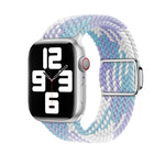 Nylon Loop Magnetic Buckle Watch Band, For Apple Watch 7 41mm, For Apple Watch Series 7 45mm