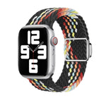 Nylon Loop Magnetic Buckle Watch Band, For Apple Watch 7 41mm, For Apple Watch Series 7 45mm