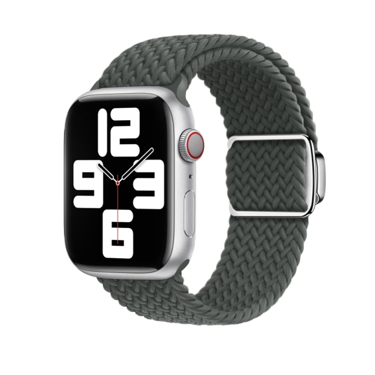 Nylon Loop Magnetic Buckle Watch Band, For Apple Watch 7 41mm, For Apple Watch Series 7 45mm