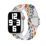 Nylon Loop Magnetic Buckle Watch Band, For Apple Watch Series 6 40mm, For Apple Watch Series 6 44mm