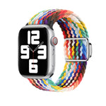 Nylon Loop Magnetic Buckle Watch Band, For Apple Watch Series 6 40mm, For Apple Watch Series 6 44mm