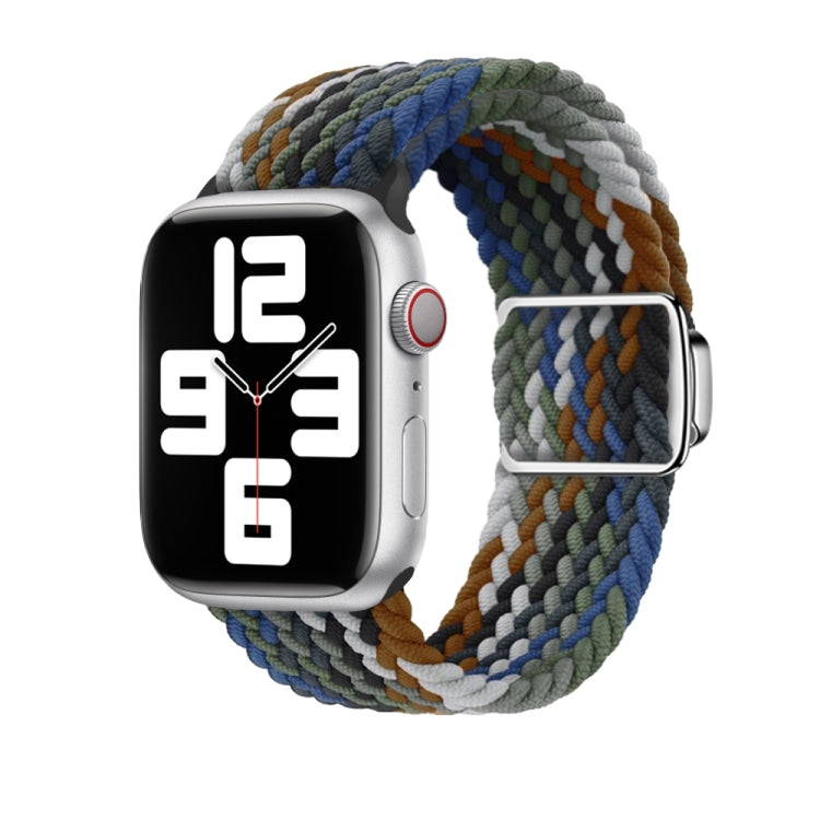 Nylon Loop Magnetic Buckle Watch Band, For Apple Watch Series 6 40mm, For Apple Watch Series 6 44mm