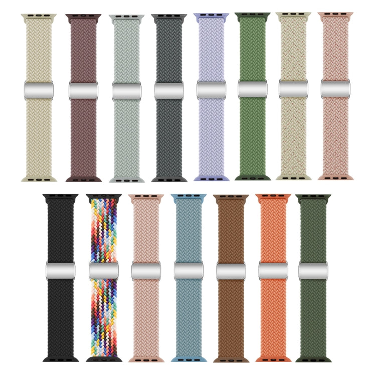 Nylon Loop Magnetic Buckle Watch Band, For Apple Watch Series 6 40mm, For Apple Watch Series 6 44mm