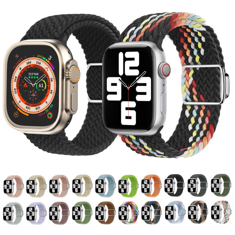 Nylon Loop Magnetic Buckle Watch Band, For Apple Watch SE 2022 40mm, For Apple Watch SE 2022 44mm