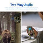 ESCAM QF380 4MP Network Solar PIR Alert Smart Wildlife Hunting Camera, EU Version, AU Version, US Version