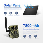 ESCAM QF380 4MP Network Solar PIR Alert Smart Wildlife Hunting Camera, EU Version, AU Version, US Version