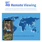 ESCAM QF380 4MP Network Solar PIR Alert Smart Wildlife Hunting Camera, EU Version, AU Version, US Version