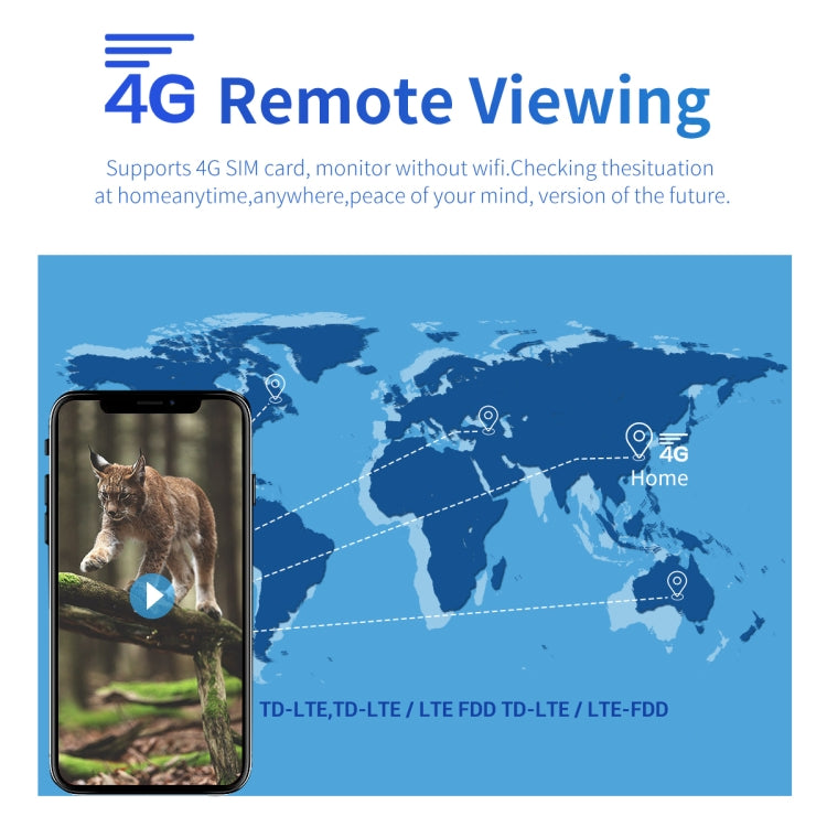 ESCAM QF380 4MP Network Solar PIR Alert Smart Wildlife Hunting Camera, EU Version, AU Version, US Version