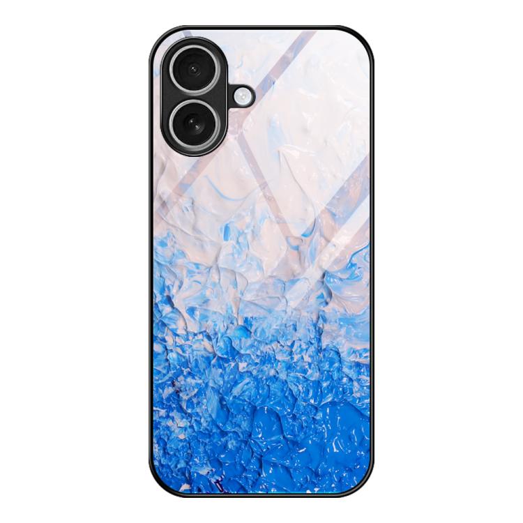 Marble Pattern Glass Protective Phone Case, For iPhone 17 Pro Max, For iPhone 17 Pro, For iPhone 17, For iPhone Air, For iPhone 15 Pro Max, For iPhone 15 Pro