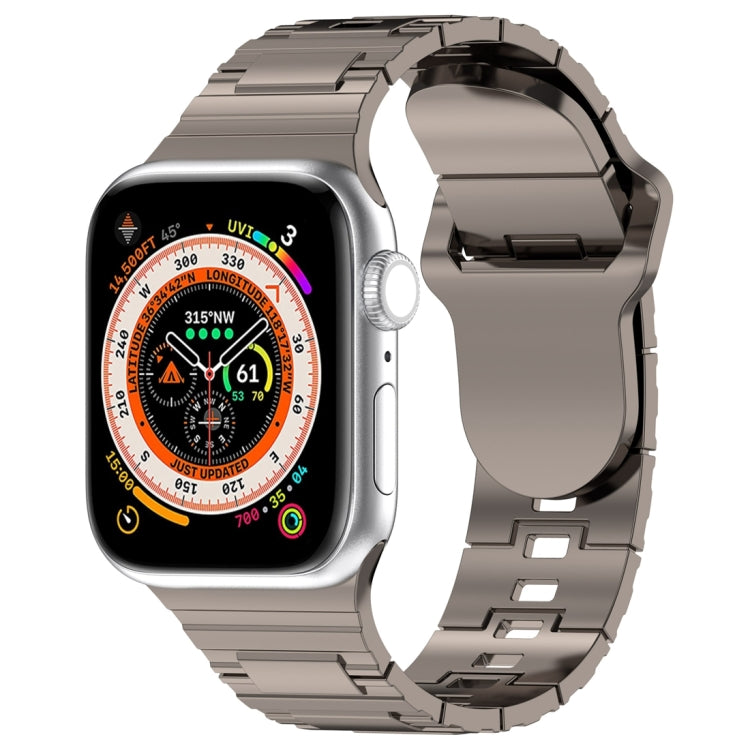 Square Buckle Armor Style Silicone Watch Band, For Apple Watch SE 44mm, For Apple Watch 6 40mm, For Apple Watch 6 44mm