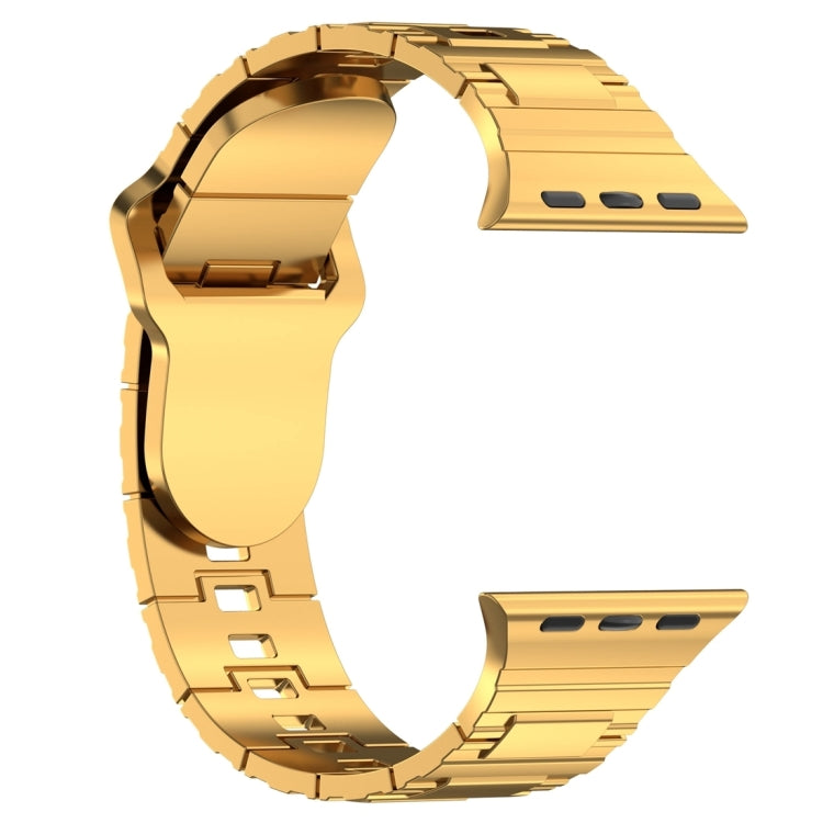 Square Buckle Armor Style Silicone Watch Band, For Apple Watch 9 45mm, For Apple Watch 9 41mm