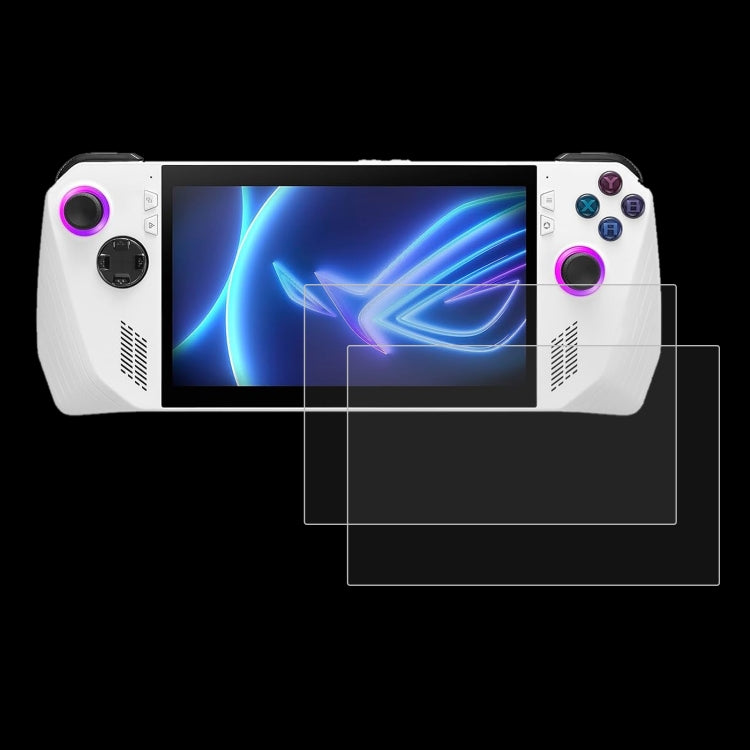 2 films de protection en verre trempé anti-explosion 9H 0,3 mm, pour ASUS Xbox Ally 7 pouces 2025, pour ASUS ROG Ally X 7 pouces, pour ASUS ROG Ally