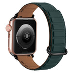 Reverse Buckle Magnetic Silicone Watch Band, For Apple Watch Series 4 40mm, For Apple Watch Series 3 38mm, For Apple Watch Series 3 42mm