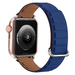 Reverse Buckle Magnetic Silicone Watch Band, For Apple Watch Series 4 40mm, For Apple Watch Series 3 38mm, For Apple Watch Series 3 42mm