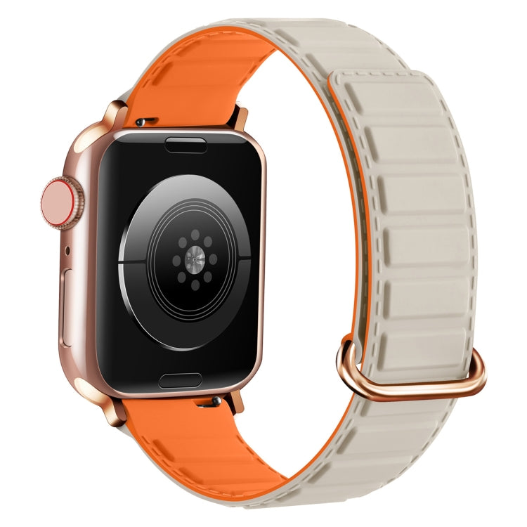 Reverse Buckle Magnetic Silicone Watch Band, For Apple Watch Series 2 42mm, For Apple Watch Series 2 38mm, For Apple Watch 42mm