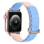 Reverse Buckle Magnetic Silicone Watch Band, For Apple Watch 38mm