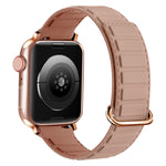 Reverse Buckle Magnetic Silicone Watch Band, For Apple Watch Series 2 42mm, For Apple Watch Series 2 38mm, For Apple Watch 42mm