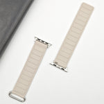 سوار ساعة سيليكون مغناطيسي مع إبزيم عكسي، لسلسلة Apple Watch SE 2023 مقاس 40 مم، لسلسلة Apple Watch Ultra 2 مقاس 49 مم، لسلسلة Apple Watch 9 مقاس 45 مم