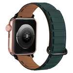 Reverse Buckle Magnetic Silicone Watch Band, For Apple Watch Series 10 46mm, For Apple Watch Series 10 42mm, For Apple Watch SE 2023 44mm