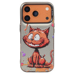 Animal Pattern Oil Painting Series PC + TPU Phone Case, For iPhone 17 Pro