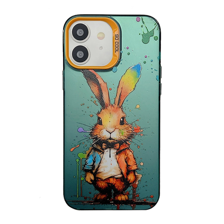 Cute Animal Pattern Series PC + TPU Phone Case, For iPhone 12 Pro, For iPhone 11