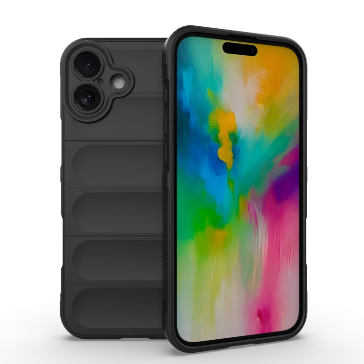 غطاء هاتف TPU + فلانيل بدرع سحري، لأجهزة iPhone Air، iPhone 16 Pro Max، iPhone 16 Pro، iPhone 16 Plus