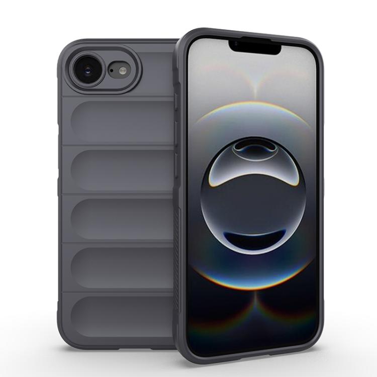 غطاء هاتف TPU + فلانيل بدرع سحري، لأجهزة iPhone 17e / 16e، iPhone 17 Pro Max، iPhone 17 Pro، iPhone 17