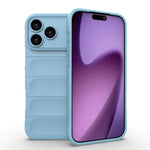غطاء هاتف TPU + فلانيل بدرع سحري، لأجهزة iPhone 17e / 16e، iPhone 17 Pro Max، iPhone 17 Pro، iPhone 17