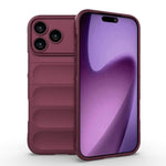 غطاء هاتف TPU + فلانيل بدرع سحري، لأجهزة iPhone 17e / 16e، iPhone 17 Pro Max، iPhone 17 Pro، iPhone 17