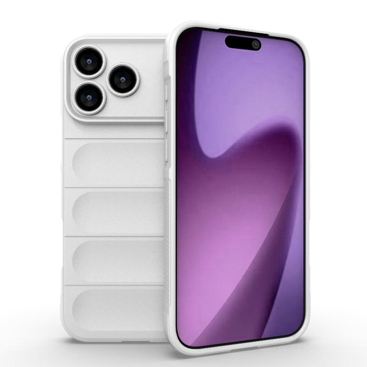 غطاء هاتف TPU + فلانيل بدرع سحري، لأجهزة iPhone 17e / 16e، iPhone 17 Pro Max، iPhone 17 Pro، iPhone 17
