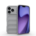 غطاء هاتف TPU + فلانيل بدرع سحري، لأجهزة iPhone 17e / 16e، iPhone 17 Pro Max، iPhone 17 Pro، iPhone 17