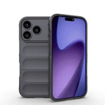 غطاء هاتف TPU + فلانيل بدرع سحري، لأجهزة iPhone 17e / 16e، iPhone 17 Pro Max، iPhone 17 Pro، iPhone 17