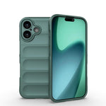 غطاء هاتف TPU + فلانيل بدرع سحري، لأجهزة iPhone 17e / 16e، iPhone 17 Pro Max، iPhone 17 Pro، iPhone 17