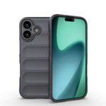 غطاء هاتف TPU + فلانيل بدرع سحري، لأجهزة iPhone 17e / 16e، iPhone 17 Pro Max، iPhone 17 Pro، iPhone 17