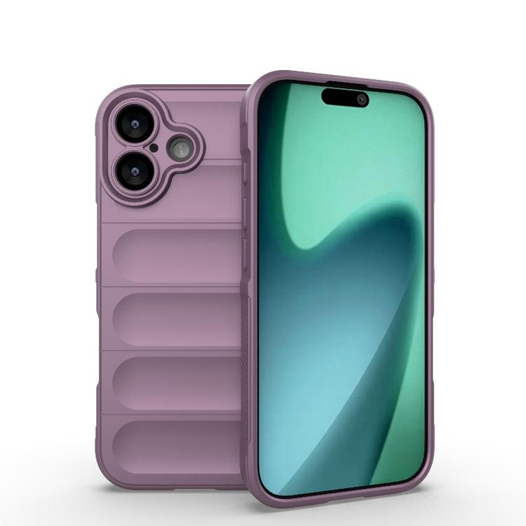 غطاء هاتف TPU + فلانيل بدرع سحري، لأجهزة iPhone 17e / 16e، iPhone 17 Pro Max، iPhone 17 Pro، iPhone 17