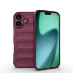 غطاء هاتف TPU + فلانيل بدرع سحري، لأجهزة iPhone 17e / 16e، iPhone 17 Pro Max، iPhone 17 Pro، iPhone 17