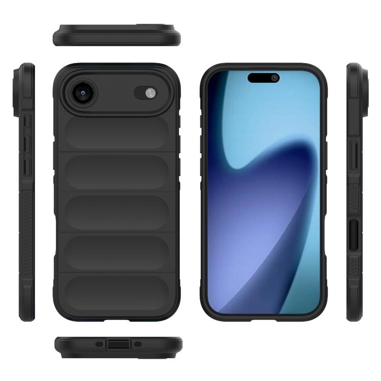 غطاء هاتف TPU + فلانيل بدرع سحري، لأجهزة iPhone Air، iPhone 16 Pro Max، iPhone 16 Pro، iPhone 16 Plus