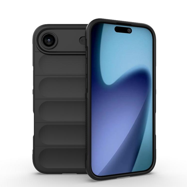 غطاء هاتف TPU + فلانيل بدرع سحري، لأجهزة iPhone Air، iPhone 16 Pro Max، iPhone 16 Pro، iPhone 16 Plus