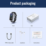 JNN S16 Smart HD Noise Reduction Bluetooth MP3 Voice Control Recording Bracelet, 4GB, 8GB, 16GB, 32GB, 64GB