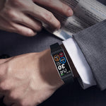 K13S 1.14 inch TFT Screen Silicone Strap Smart Calling Bracelet Supports Sleep Management/Blood Oxygen Monitoring, Silicone Strap