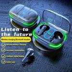 Pro 70 Intelligent Digital Display V5.3 Bluetooth Earphones, Pro 70