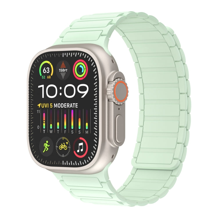 Magnetic Loop Silicone Watch Band, For Apple Watch SE 2023 44mm, For Apple Watch SE 2023 40mm, For Apple Watch Ultra 2 49mm