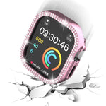 Double Row Diamond Hollow PC Watch Case, For Apple Watch Ultra 2 / Ultra 49mm