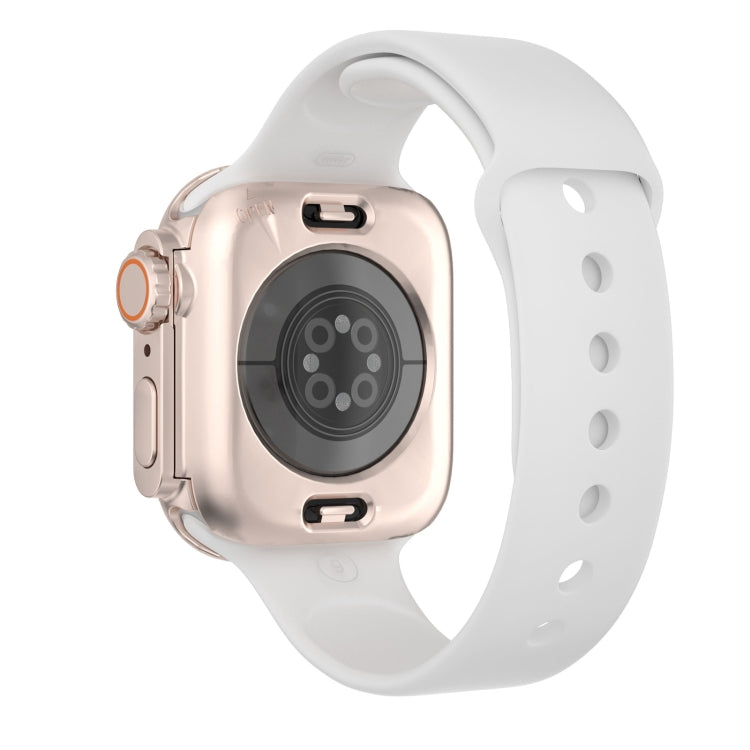 Wechseln Sie zur Ultra 49mm wasserdichten All-Inclusive-Hybrid-PC-Uhrenhülle, für Apple Watch Series 6 / 5 / 4 / SE 44mm, Apple Watch Series 6 / 5 / 4 / SE 40mm, Apple Watch Series 9 / 8 / 7 45mm, Apple Watch Series 9 / 8 / 7 41mm