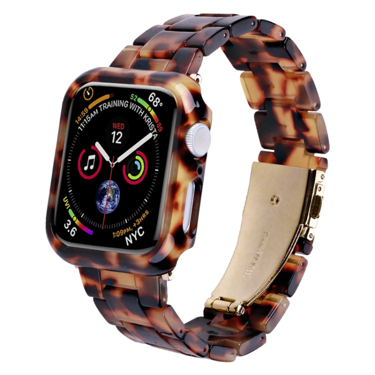 Printed Resin PC Watch Band Case Kit, For Apple Watch Series 6/5/4/SE 44mm, For Apple Watch Series 6/5/4/SE 40mm, For Apple Watch Series 9 / 8 / 7 45mm, For Apple Watch Series 9 / 8 / 7 41mm
